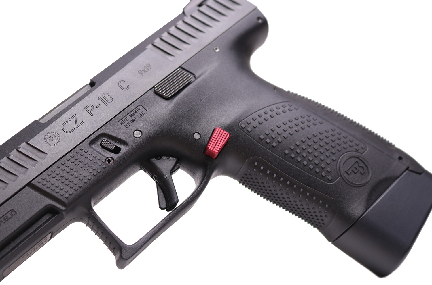 Extended Mag Release for the CZ P-10c - HYVE Technologies.