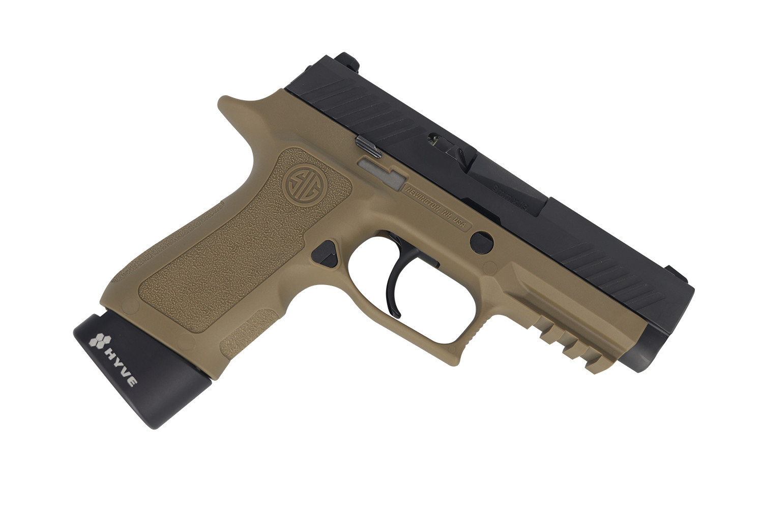 SIG Sauer P320 Base Plate Extension – EDC +0 – Fits Legion AXG Pro, Specter Comp – Polymer 9mm